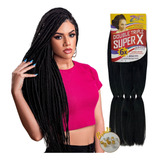 Jumbão Original Super X Para Tranças Box Braids 400 Gr Ombré