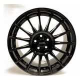 Jogo De Rodas Aro 17 5x100 Oz Racing Gt3 Fox Polo Golf Vx48 Cor Preta 5x100