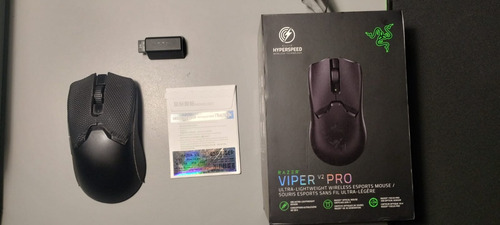 Mouse Gamer Razer Viper V2 Pro Negro + Glides (leer Descrip)