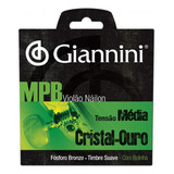 Encordoamento Canário Giannini Genw Com Bolinha Nylon Médio