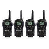 Midland 4-pack Lxt500vp3 Two Way Radio, Rechargeable Batteri