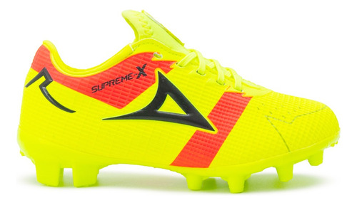 Tenis Tachos Pirma Para Niño Futbol Soccer Amarillo Neon