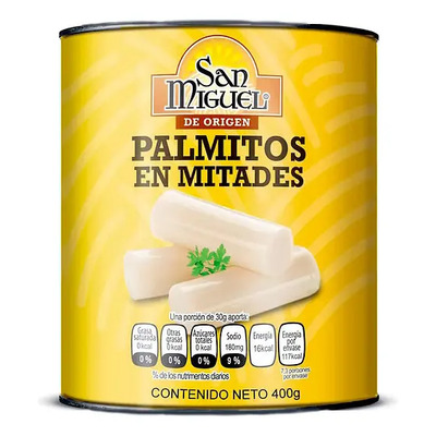 Palmitos En Mitades San Miguel 400 G