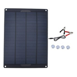 Panel Solar Portátil Xnferty 5.5w 18v, Kit Inicial Completo,