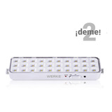 Luz De Emergencia Recargable 30 Led  12 Hs Autonomía Pack X2