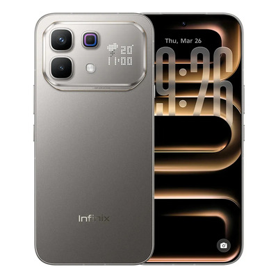 Celular Infinix Note 60 Pro 5g Ai Phone 256gb Rom 12+12gb Ram Titanio Niebla Snapdragon 7s Gen 4 Dual Sim 6000mah 90w Carga Superrápida 30w Inalámbrico 6.78'' Amoled 1.5k 144hz Active Matrix | Meses sin interés