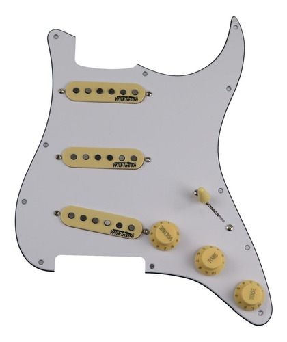 Pastillas Para Guitarra Wilkinson Ainico5 Strat Sss Pickguar