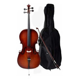 Cello Stradella Mc601244 4/4 Macizo Tapa Pino Fondo Maple