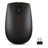 Lenovo 300 Wireless Compact Mouse, Negro, 1000 Dpi, Diseño