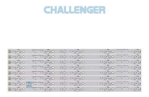 Kit Regletas Led Para Tv Challenger 50d27