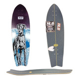 Shape Skate Hondar Simulador De Surf Cruiser Maple Com Lixa