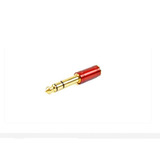 Kit 6 Adaptador Santo Angelo P2/p10 Stereo Vermelho