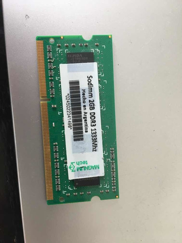 Memoria Ram Ddr3 - 2gb  - 1333 Mhz -  1.35 V
