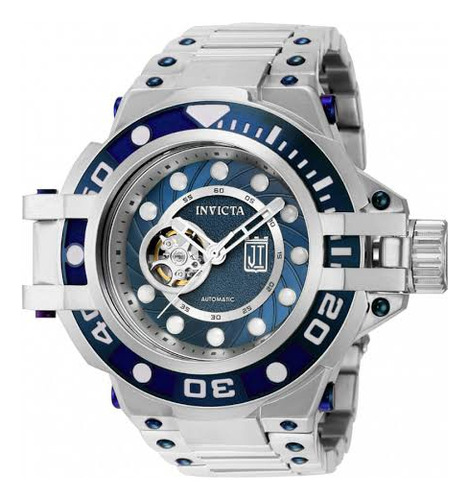 Relógio De Pulso Invicta Jason Taylor 40404 Automático 54mm 