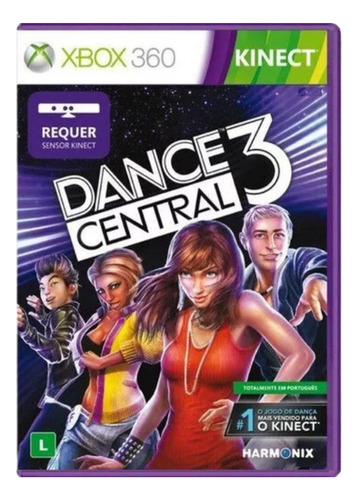 Dance Central 3 Xbox 360 Dança Central Original Com Garantia