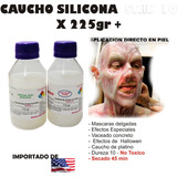 Caucho Silicona Liquido Skin 10 Moldes X 225g Mascaras  Piel