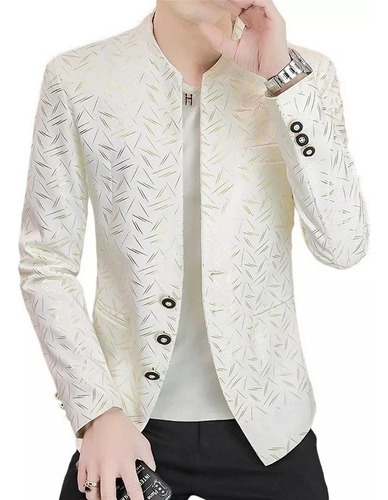 Blazer Ajustado De Estilo Coreano Para Hombre