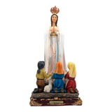 Imagen Virgen De Fátima Y Pastores - 40 Cm