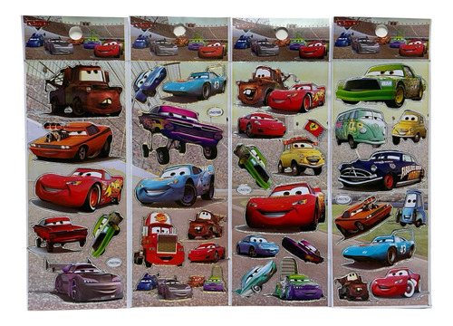 Stickers De Cars X 20 Planchas / M11