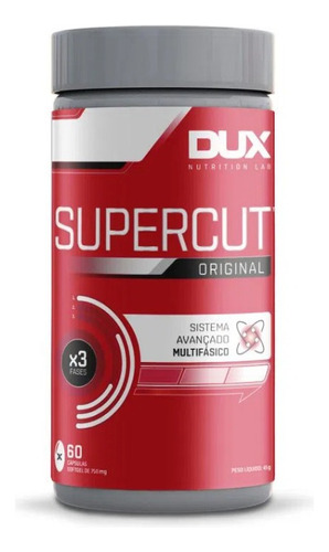 Supercut - 60 Cápsulas Softgel - Dux Nutrition