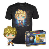 Funko Pop Ss Goku With Kamehameha & Tee Talla Grande