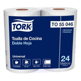 Toalla De Papel Tork H/d Universal 24 Mt X 2 Rollos