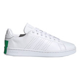 Tênis Advantage Branco E Verde Tamanho 44 adidas