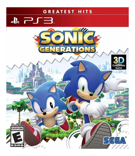 Sonic Generations (nuevo Y Sellado) - Play Station 3