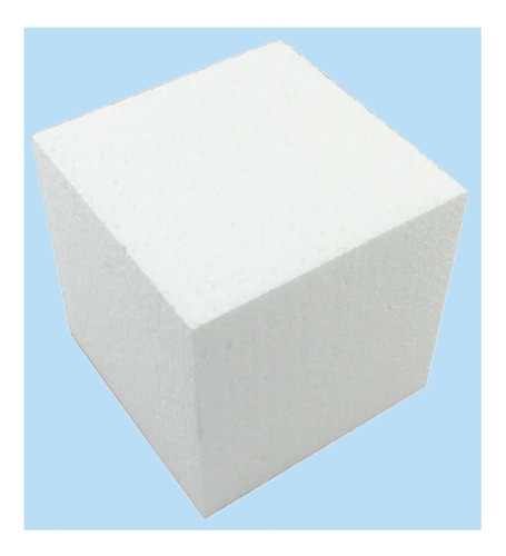 Cubo De Hule Espuma 15x15x15 Cm, 10 Unidades