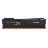 Memória Ram Fury Color Preto  16gb 1 Hyperx Hx424c15fb4/16