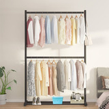 Rack Perchero Doble Ropa Organizador De Closet 100*180cm