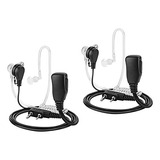 Tomsenn Auriculares Tipo Walkie Talkie De Tubo Acstico De 2