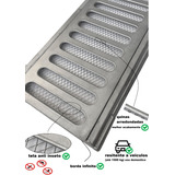 Kit 5 Ralos Grelha Suporte 15x100 Reforçado Veiculo (2000kg)