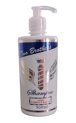 Shampoo 2 Em 1 Cabelo E Barba 500g - Two Brothers