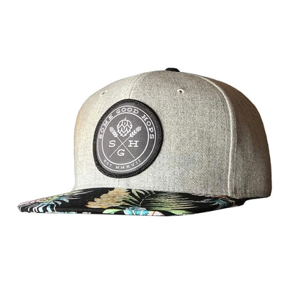 Sombrero Snapback Some Good Hops Con Parche Circular Con Log