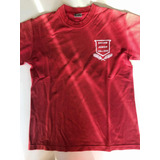 Remera Uniforme Deporte Roja Colegio Sworn. T38.  Juvenilia.