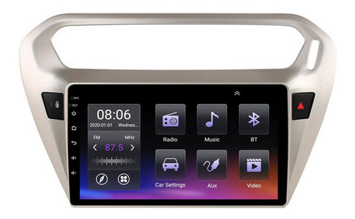Android 9.1 Radio Estéreo De Coche Para Peugeot 301 Citro