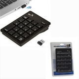 Teclado Numérico Usb Sem Fio C/ Alcance 10 Metros Kp-2038