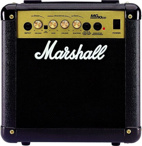 Amplificador Marshall Mod. Mg10cd Guitar Combo Amplifier 10w