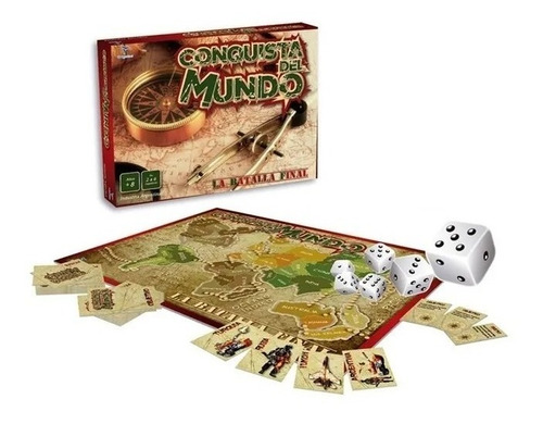 Juego De Mesa - Conquista Del Mundo Toto Games