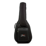 Capa Bag Pr Violão Classico Avs Ch200 Acolchoada Super Luxo Cor Preto