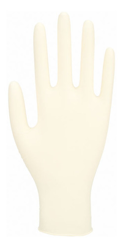 Guantes Descartables Dexal Examinación Color Blanco Talle S De Látex Con Polvo X 100 Unidades