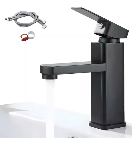 Grifo Baño Llave Monomando Inoxidable Fregadero Mezcladora 