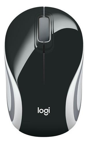 Mouse Inalámbrico Óptico Logitech M187 Negro Wireless 2.4ghz Color Negro