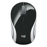 Mouse Inalámbrico Óptico Logitech M187 Negro Wireless 2.4ghz Color Negro