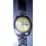  Reloj Seiko Quartz Antiguo Doble Calendario Ingles Español