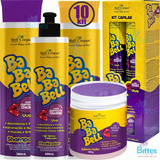 10 Kit Bababell Uva Bell Corpus Cosméticos Fios Hair Atacado