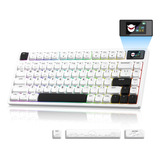 Teclado Inalámbrico Retroiluminado Rgb Para Pc Y Mac L75 P