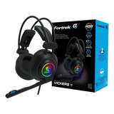 Headset Gamer Com Microfone Vickers Fortrek Pc/ps4/xbox One