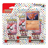 Blister Triplo Pokémon Escarlate E Violeta 151 Charmander